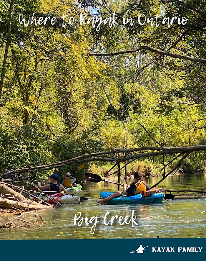 KayakFamily.ca | Where to Kayak in Ontario: Big Creek