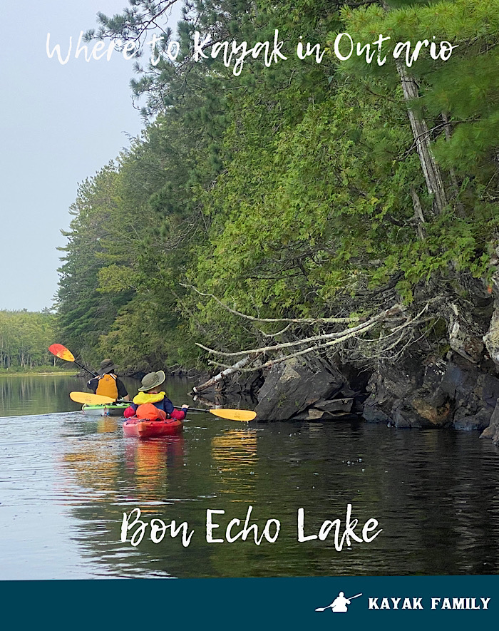 KayakFamily.ca | Where to Kayak in Ontario: Bon Echo Lake