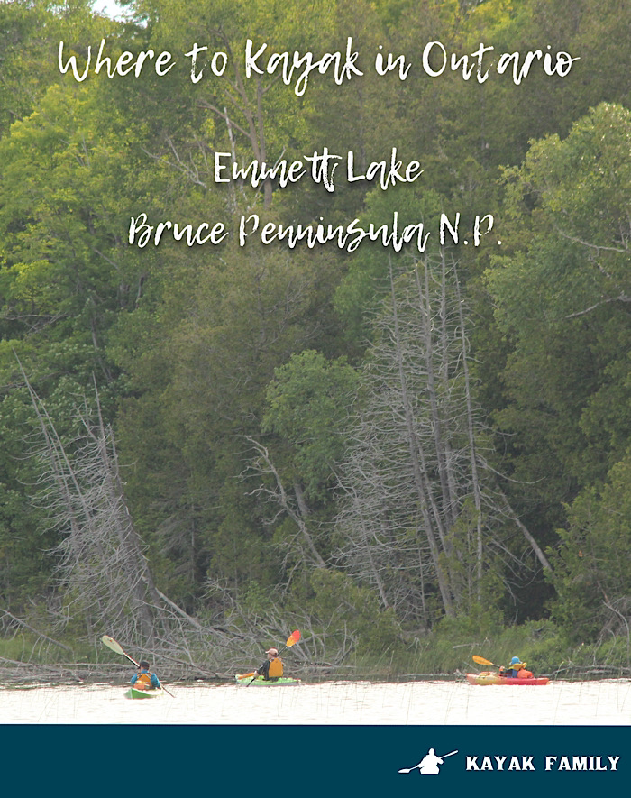 KayakFamily.ca | Where to Kayak in Ontario: Emmett Lake, Bruce Peninsula National Park